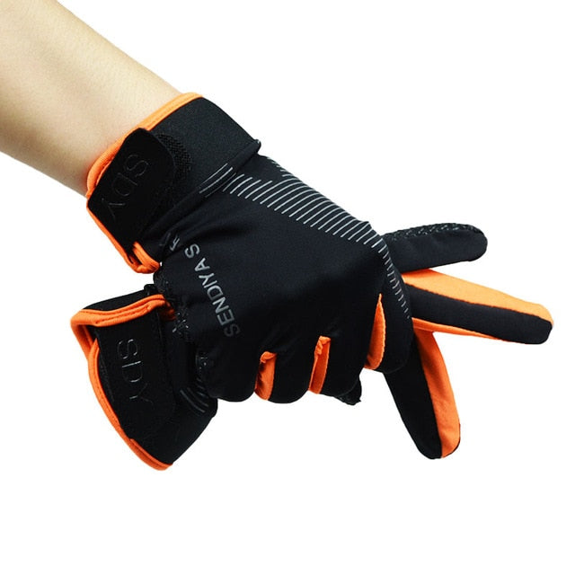 Unisex Touchscreen Autumn Thermal Warm Cycling Bicycle Bike Ski Outdoor Camping Hiking Motorcycle Gloves Sports Full Finger