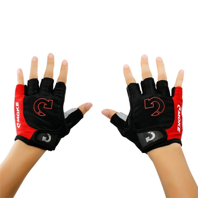 Men Cycling Gloves Bicycle Sports Half Finger Gloves Anti-slip Gel Pad Motorcycle MTB Road Bike Gloves S-XL New Arrival